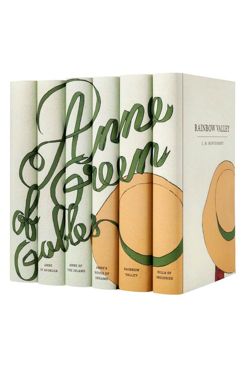 Anne of Green Gables Book Set, Alternate, color, Green