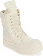Rick Owens Mega Geobasket High Top Sneaker