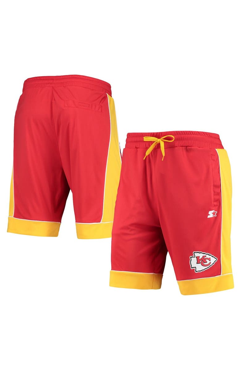STARTER Men's Starter Red/Gold Kansas City Chiefs Fan Favorite Fashion Shorts, Main, color, Red