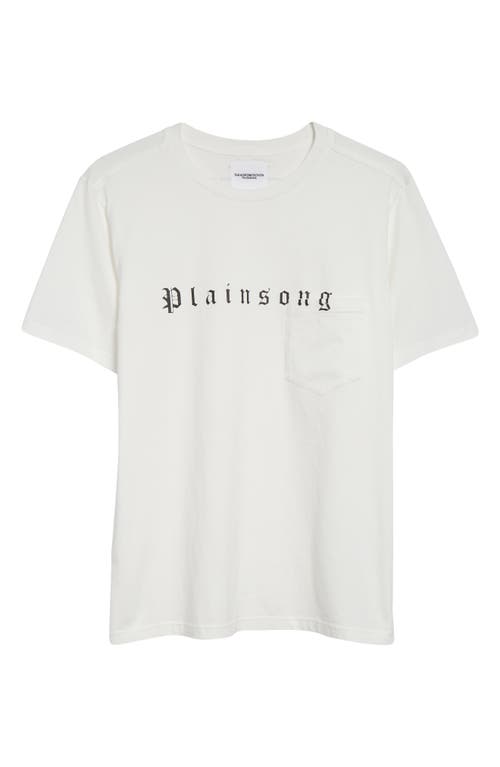 Takahiromiyashita The Soloist Takahiromiyashita Thesoloist. Plainsong Graphic T-shirt In White