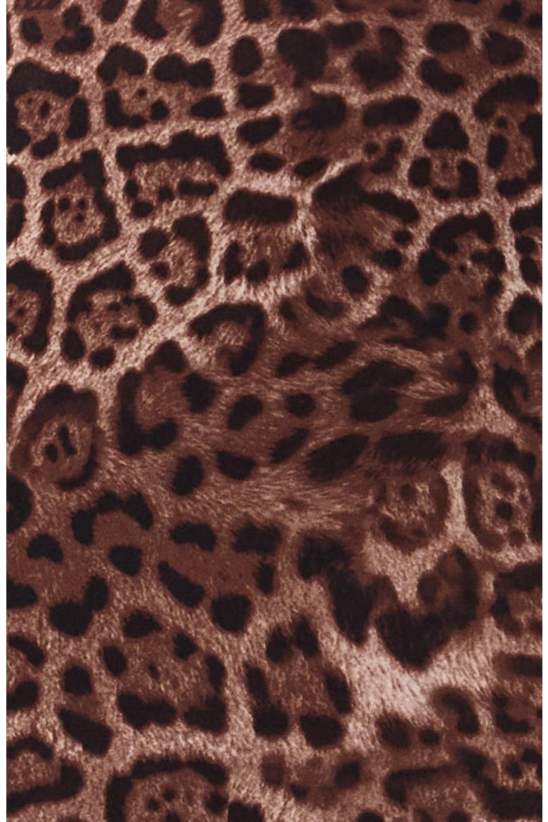 Naked Snakeskin Print Long Sleeve Bodysuit, Alternate, color, BROWN LEOPARD