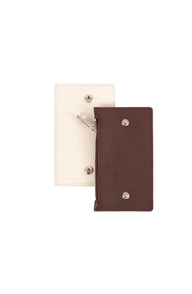 Esthera Modular Leather Wallet, Alternate, color, Sand