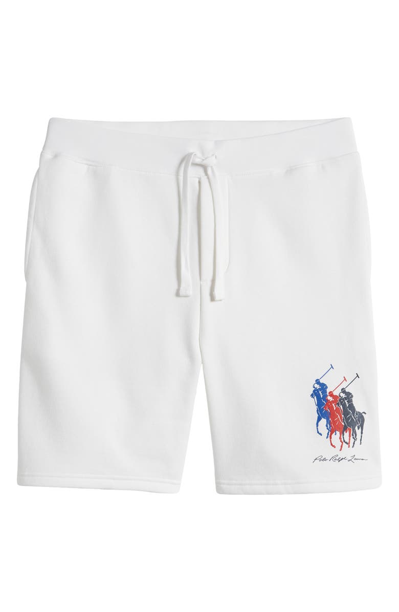 Polo Ralph Lauren Logo Fleece Sweat Shorts, Alternate, color,