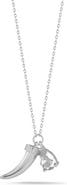 SPHERA MILANO Horn Pendant Necklace