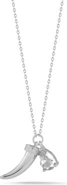 SPHERA MILANO Horn Pendant Necklace
