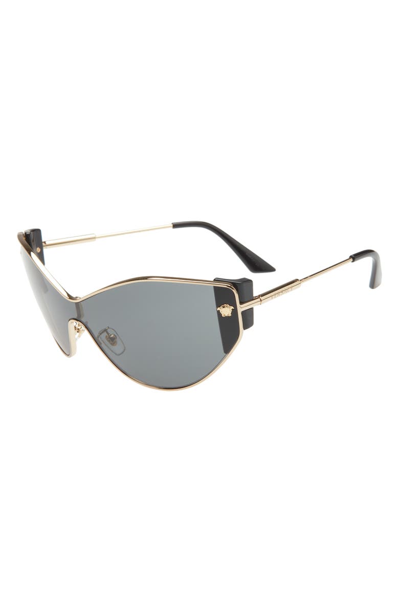 Versace 47mm Cat Eye Sunglasses, Alternate, color, Gold