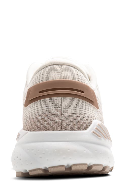 Brooks Ariel Gts 24 Running Shoe In Coconut/chateau/portabella