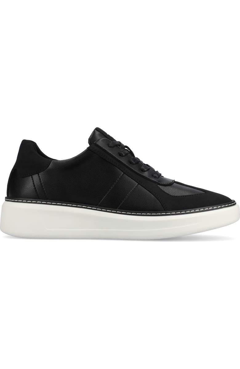 VANCE CO Berlin Low Top Sneaker, Alternate, color, Black