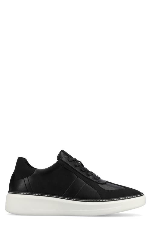 Vance Co. Vance Mens Berlin Lace-up Low Top Court Sneaker In Black