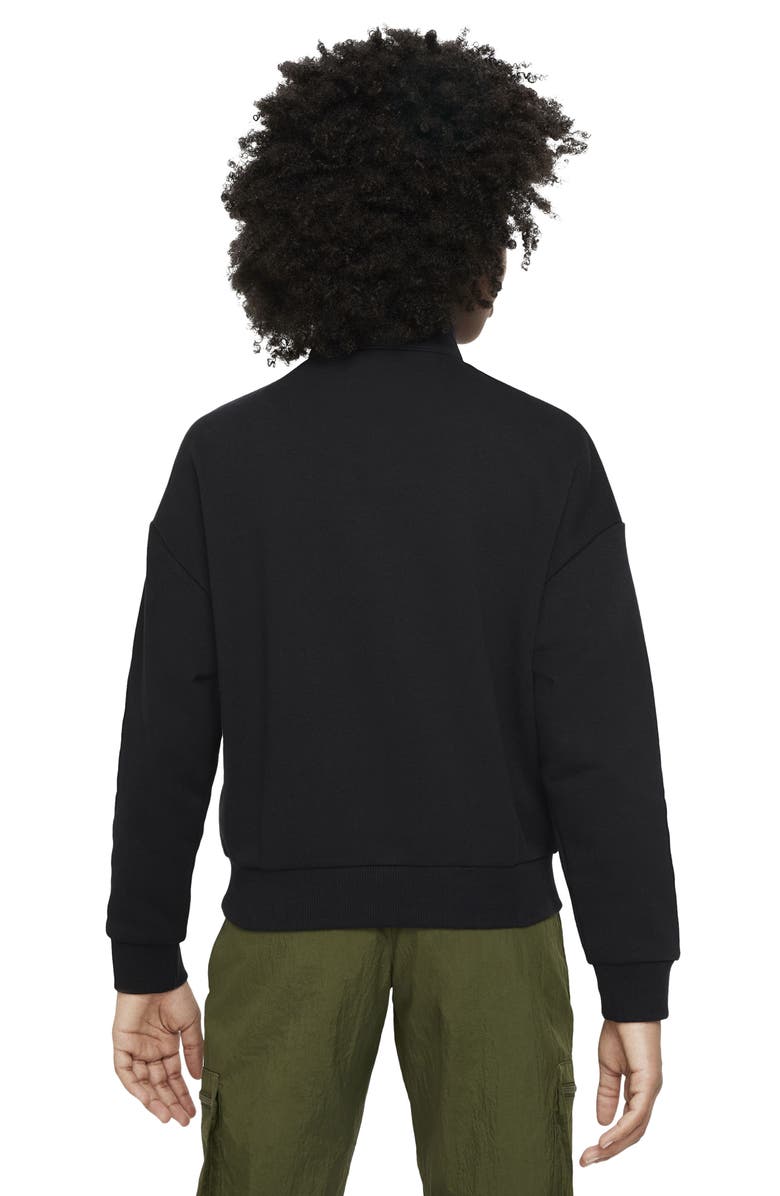 Nike Kids' Club Fleece Half Zip Sweatshirt, Alternate, color,