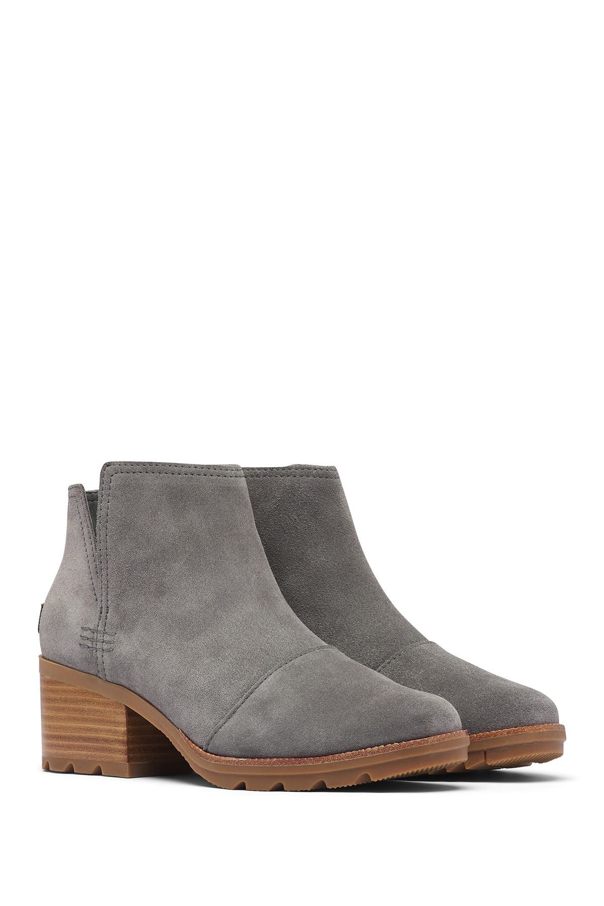 SOREL Cate Waterproof Block Heel Bootie, Alternate, color, 