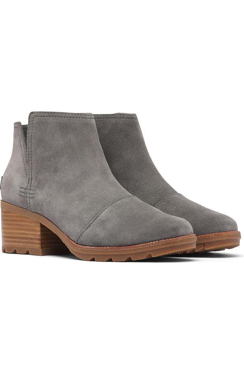 SOREL Cate Waterproof Block Heel Bootie, Alternate, color,