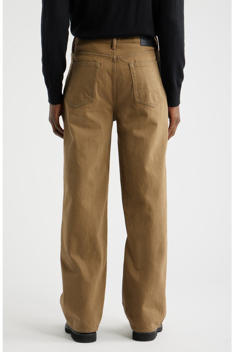 Lenny Straight Leg Jeans, Alternate, color, KHAKI BROWN