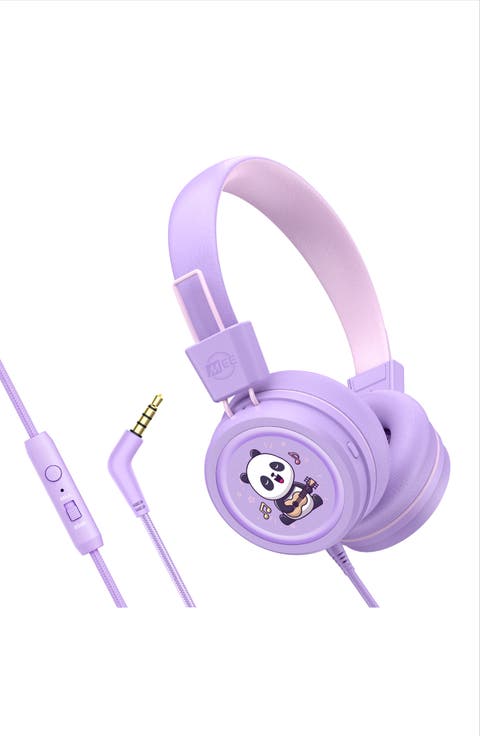 KidJamz KJ55AUX  3.5mm Headphones for Kids w/ Mic