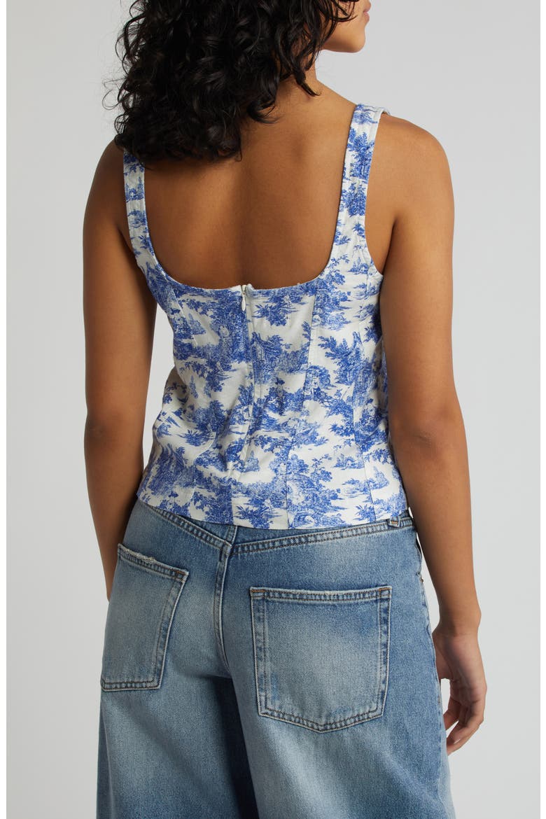 Prairie Linen Blend Tank, Alternate, color, WHITE MULTI