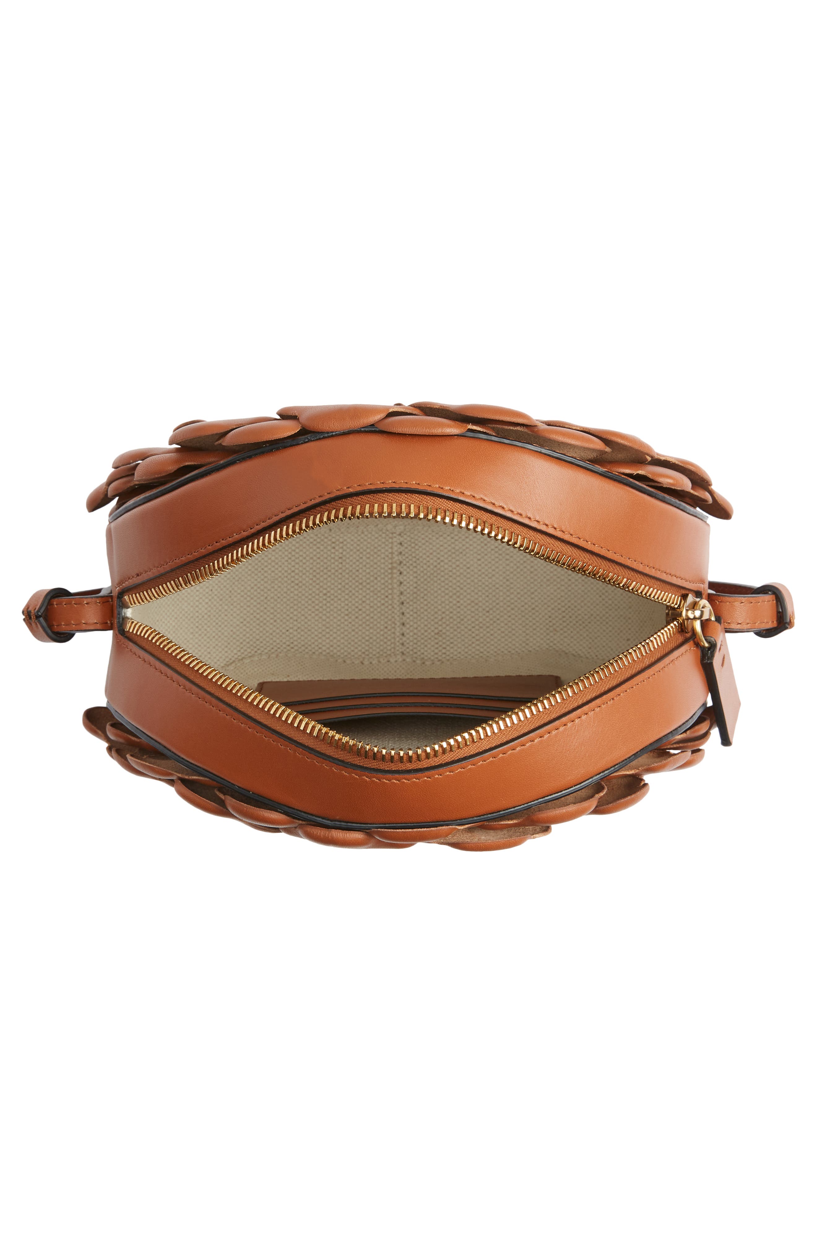 Valentino Garavani Atelier Rose Leather Shoulder Bag, Alternate, color, 