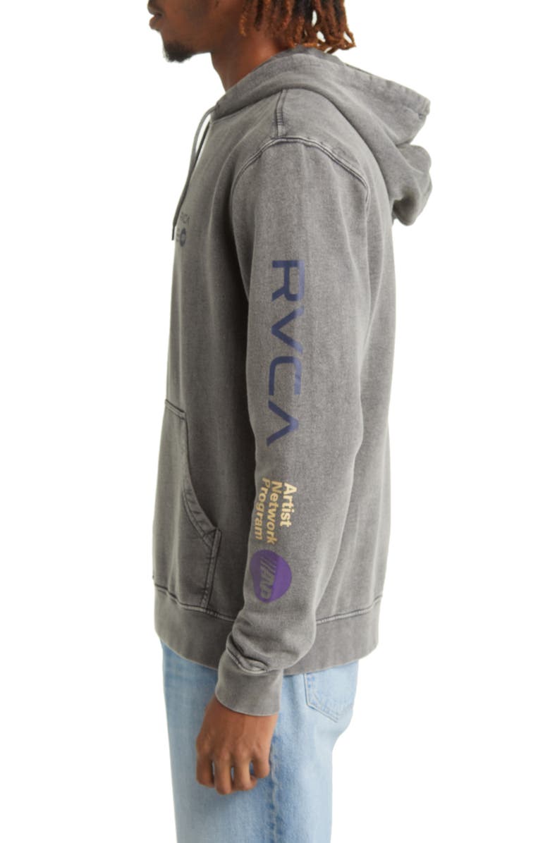 RVCA ANP Washed Pullover Hoodie, Alternate, color,