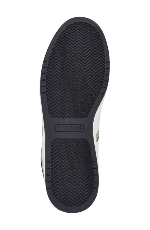 Guess Lasen Sneaker In Medium Grey/white