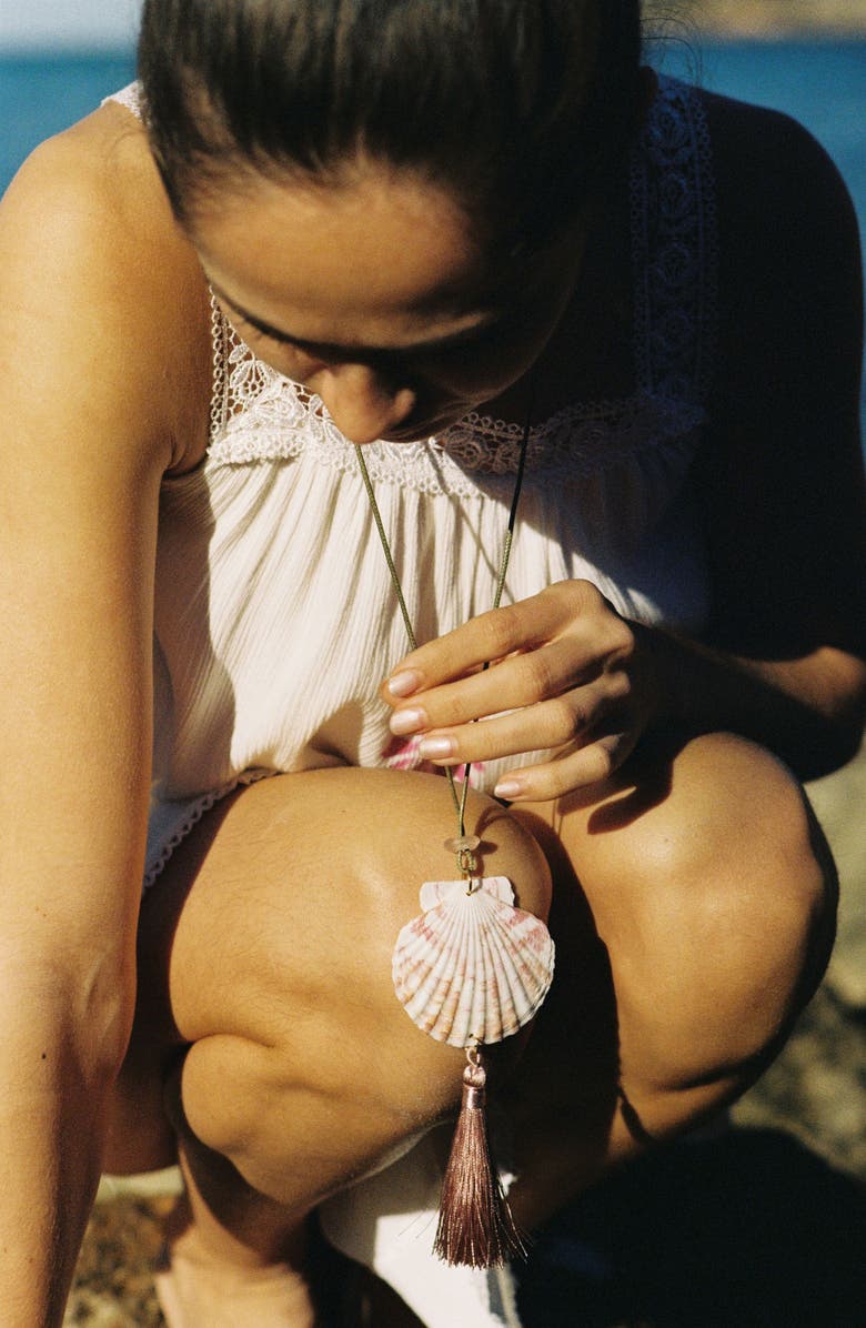 sccollection Hazel Necklace, Alternate, color, Green