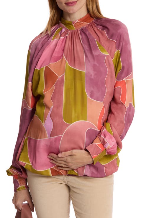 Gaby maternity and nursing blouse