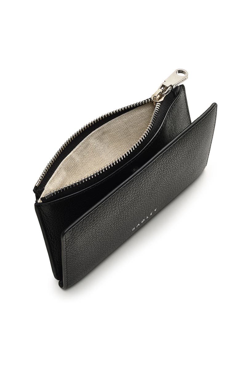 Radley Coin Street Medium Ziptop Wallet, Alternate, color, Black