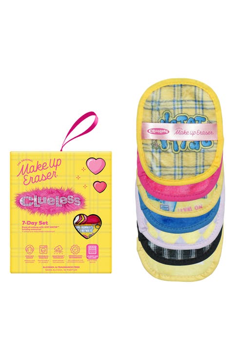 x Clueless 7-Day MakeUp Eraser Set (Limited Edition)
