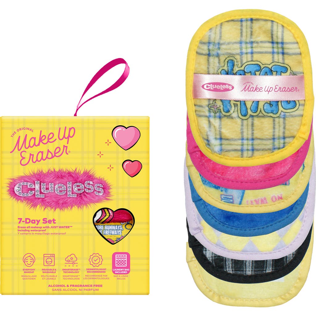 The Original MakeUp Eraser x Clueless 7-Day MakeUp Eraser Set in None at Nordstrom