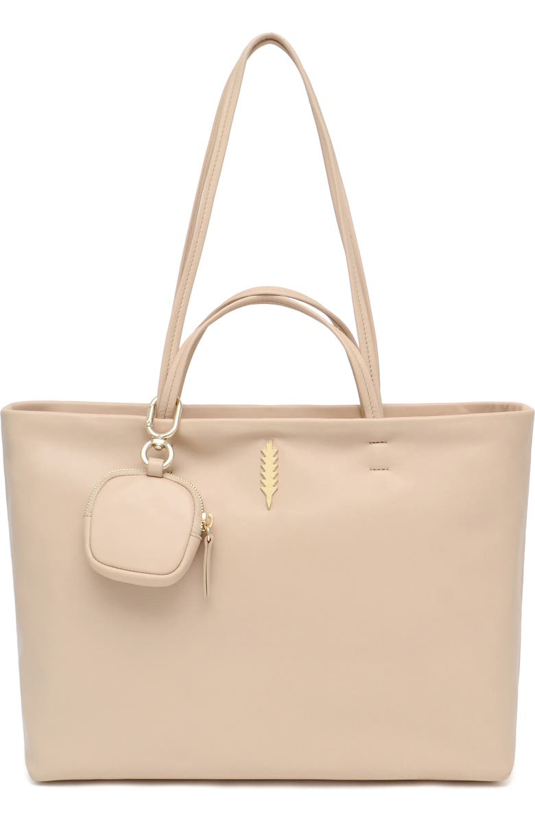 Thacker Liz East/West Leather Tote Bag, Main, color,