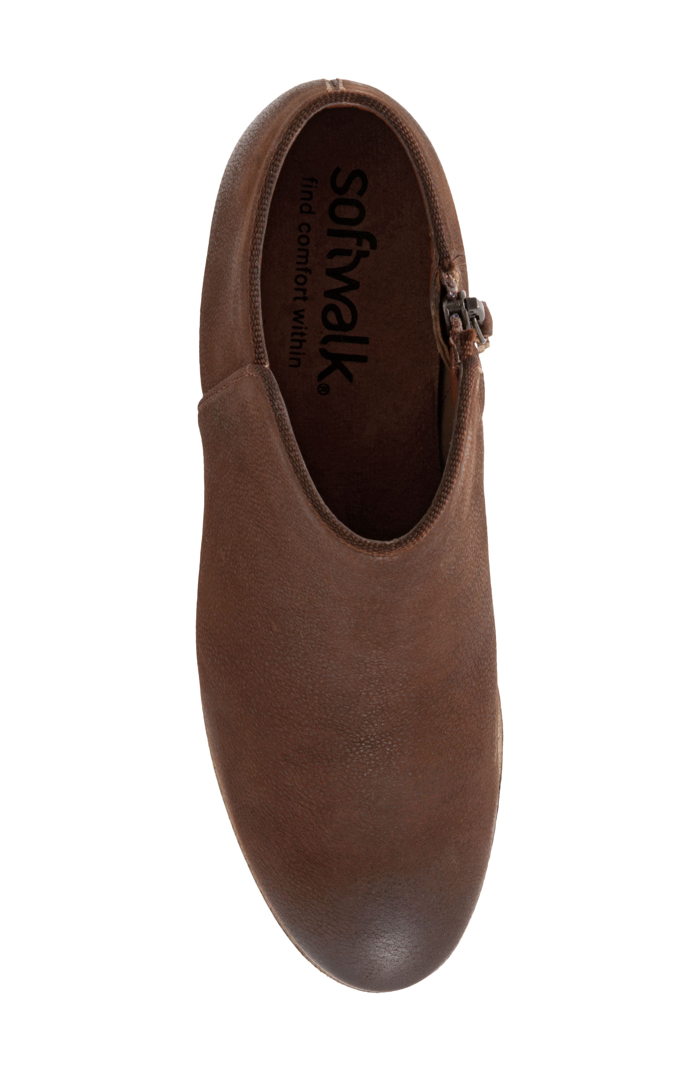 'Rocklin' Bootie, Alternate, color, BROWN/ CHESTNUT LEATHER