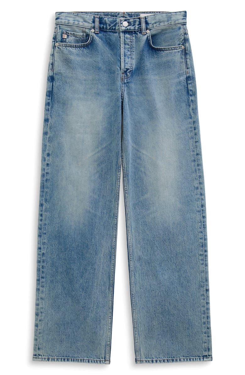 AG Billie Low Rise Straight Leg Jeans, Alternate, color, 14 Years Vintage