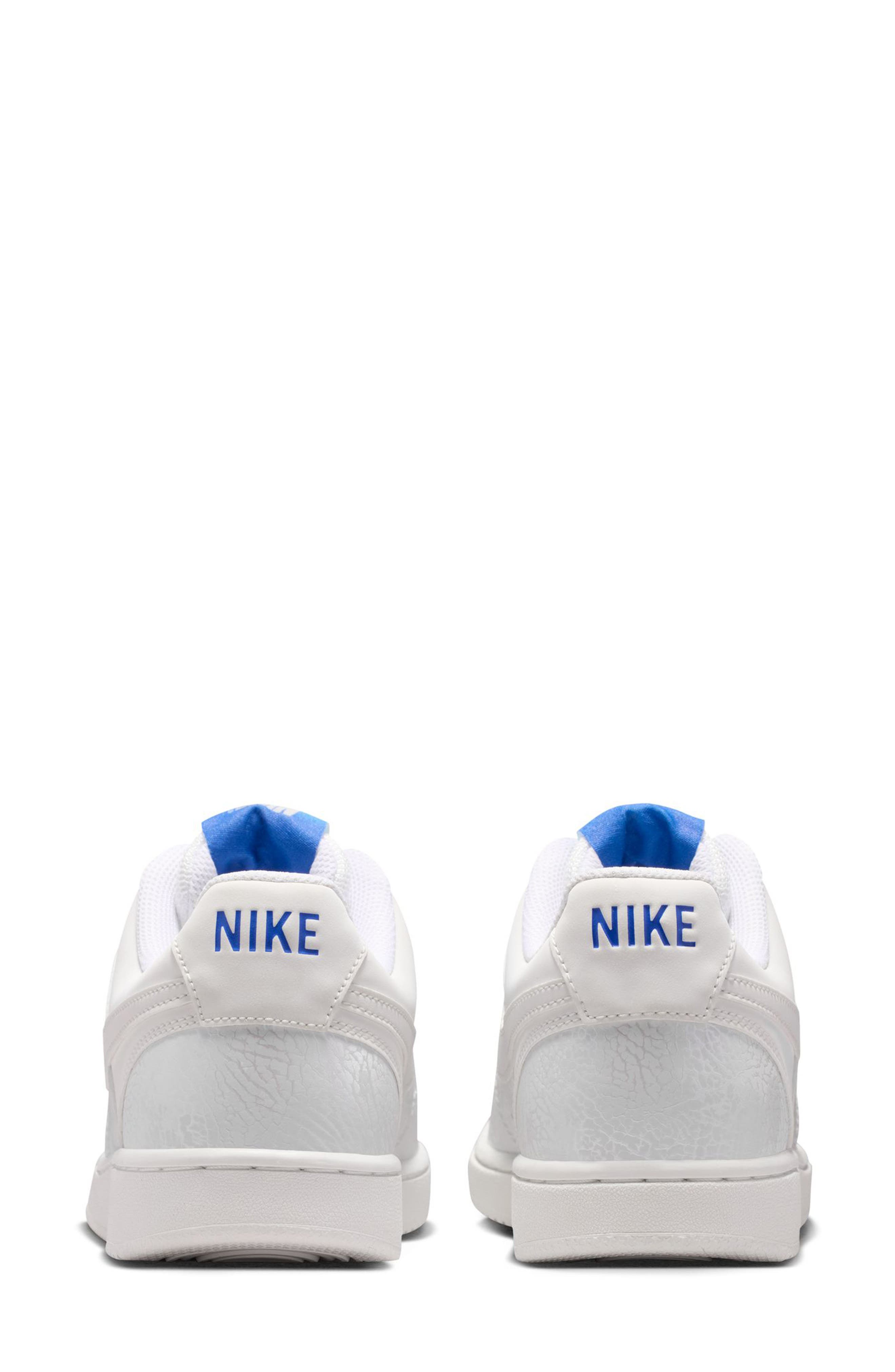 Court Vision Low Sneaker, Alternate, color, WHITE/ OFF WHITE-HYPER ROYAL