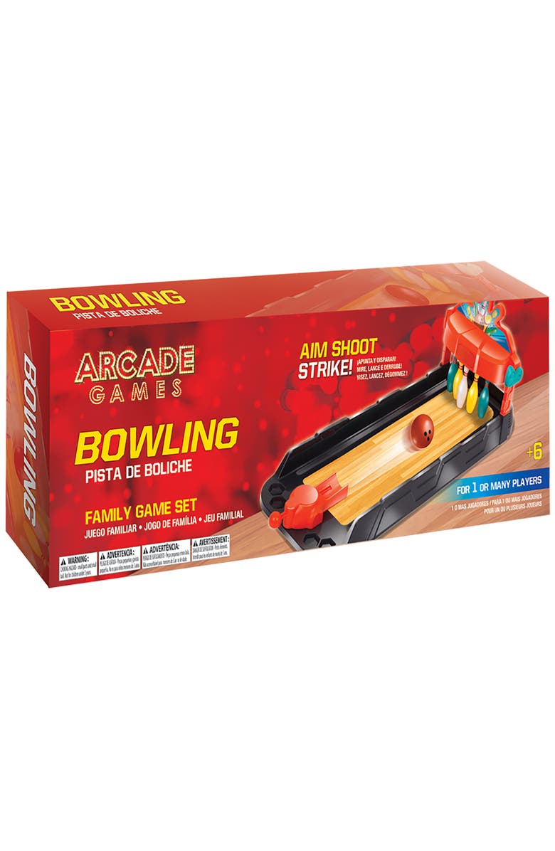 Maccabi Art Arcade Tabletop Bowling Game, Main, color, Multicolored