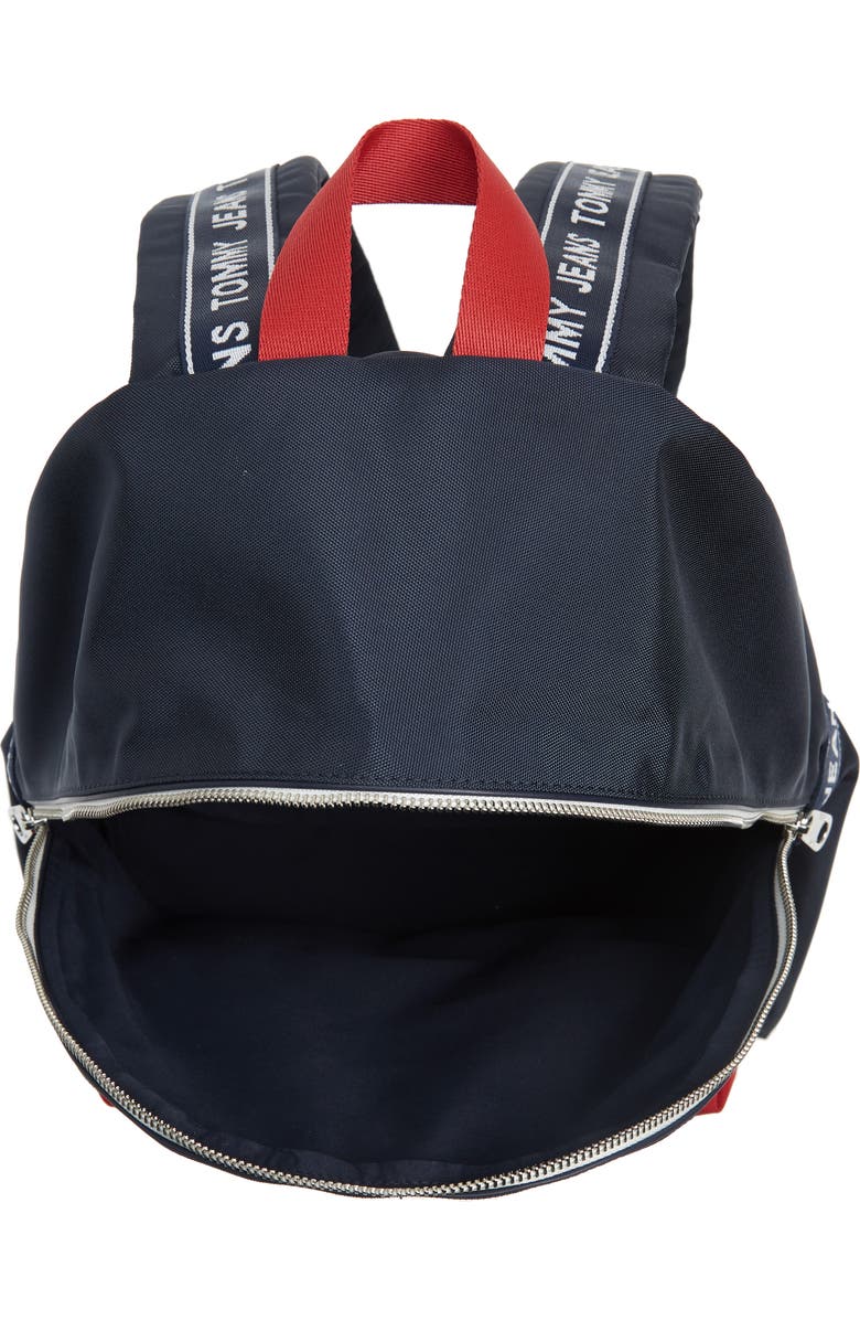 TOMMY JEANS Water Resistant Logo Backpack, Alternate, color,