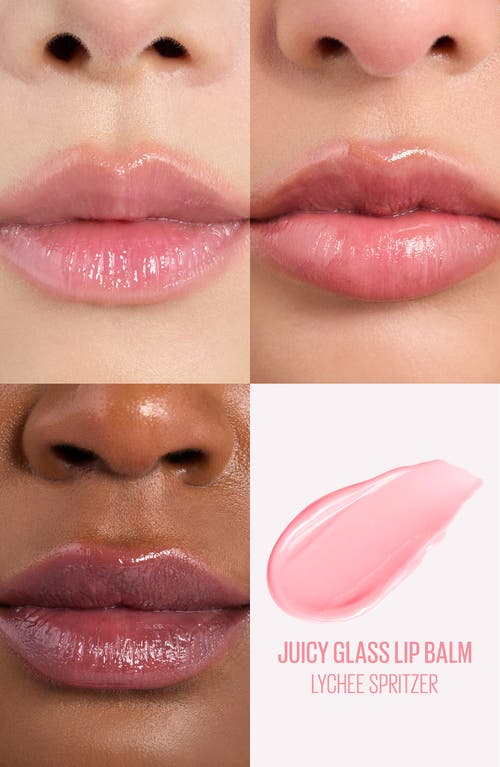 Kaja Juicy Glass Instant Hydrating & Plumping Lip Balm In Pink