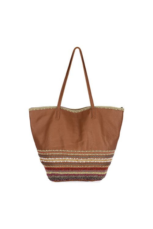 The Sak Faye Tote Bag In Tobacco Seminyak