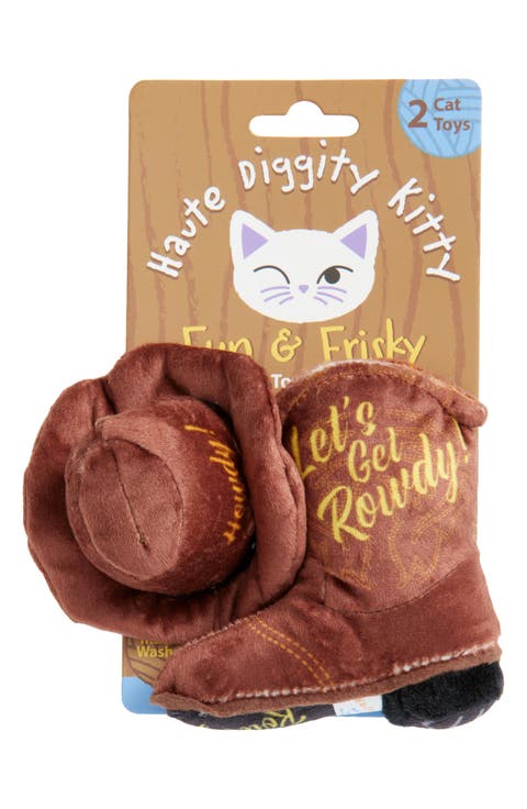 2-Pack Kitty Cowboy Toys