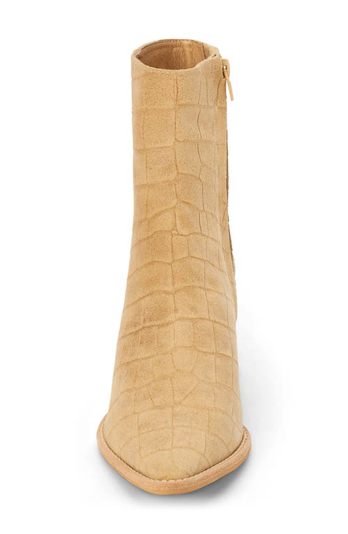 Matisse Caty Western Pointed Toe Bootie In Brown
