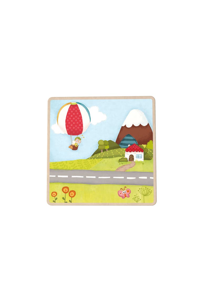 Bababoo Lion Favorite Treasures Clutching Puzzle, Alternate, color, Multi