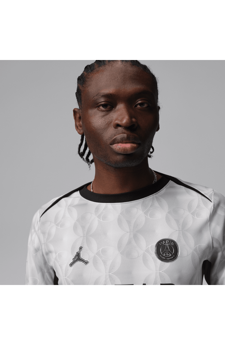 Jordan Brand Men's Jordan Brand  Black Paris Saint-Germain Long Sleeve Pre-Match Dri-FIT Top, Alternate, color, Gray