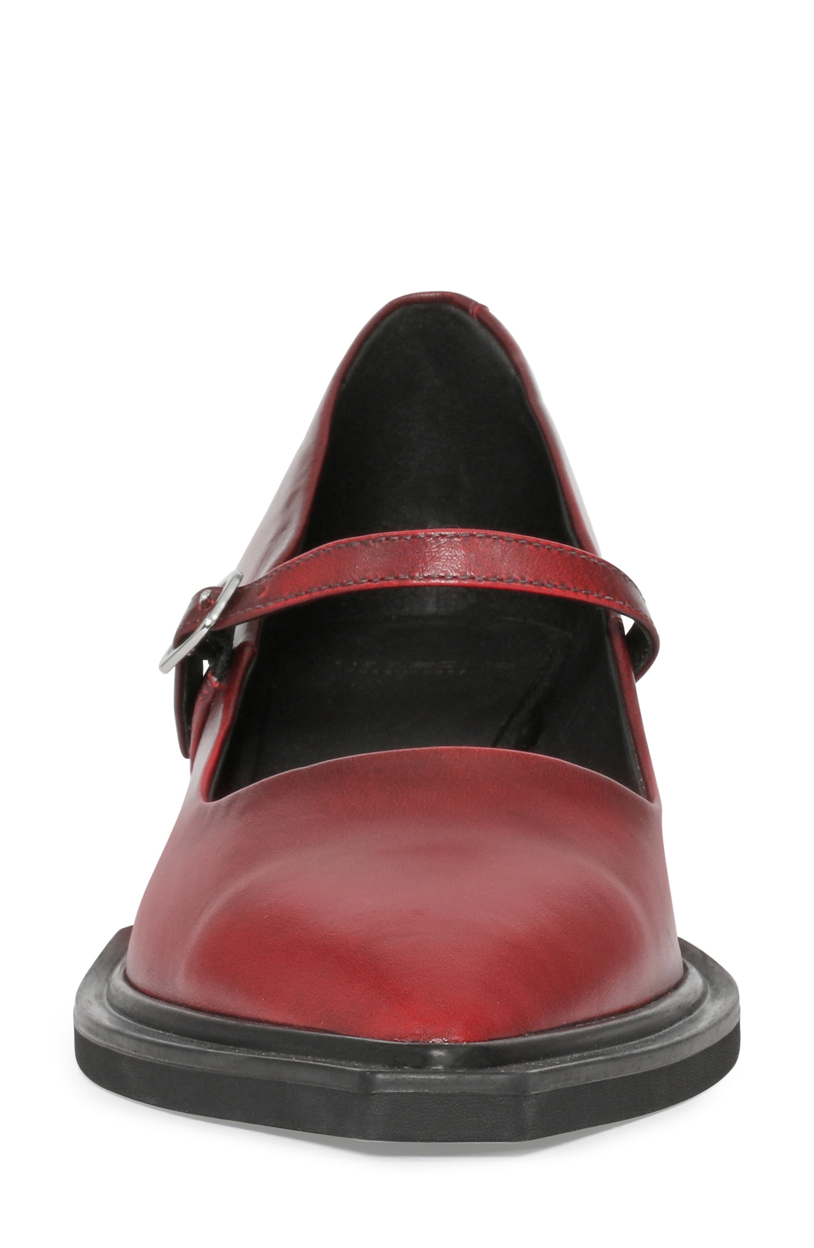 Vagabond Shoemakers Vivian Pointed Toe Mary Jane Pump, Alternate, color, Red