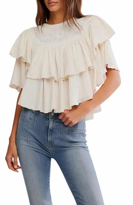 Free People Rose Party T-Shirt