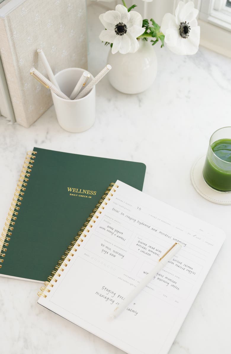 Sugar Paper Wellness Spiral Notebook, Alternate, color, 