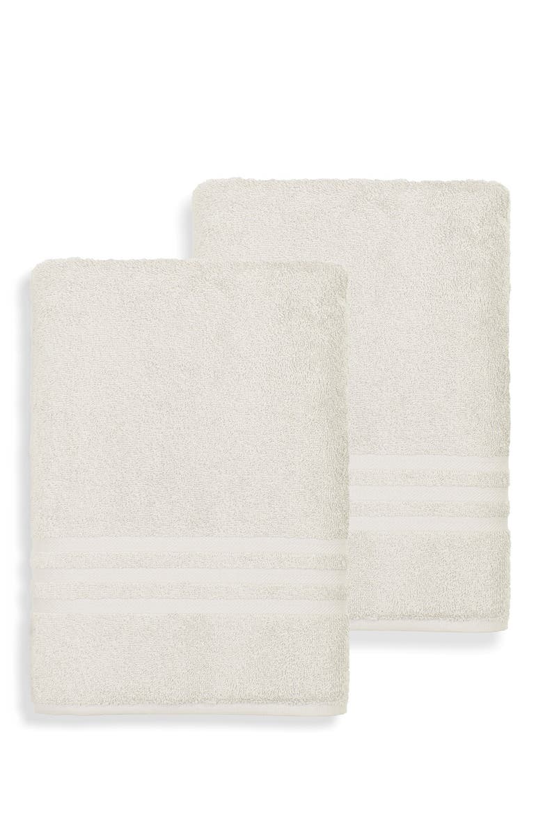 Denzi Bath Sheet - Set of 2 - Cream, Main, color, CREAM