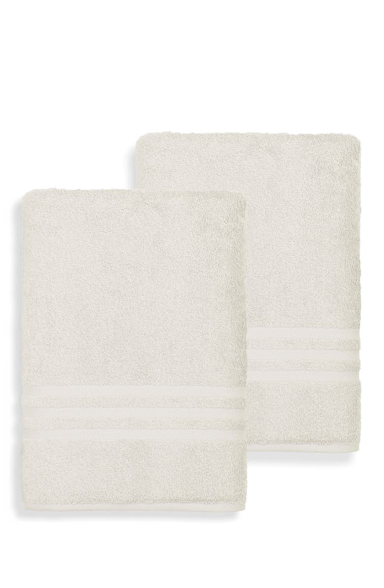Linum Home Textiles Denzi Bath Sheet - Set of 2 - Cream, Main, color,