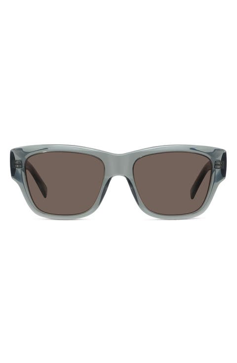 City 53mm Geometric Sunglasses