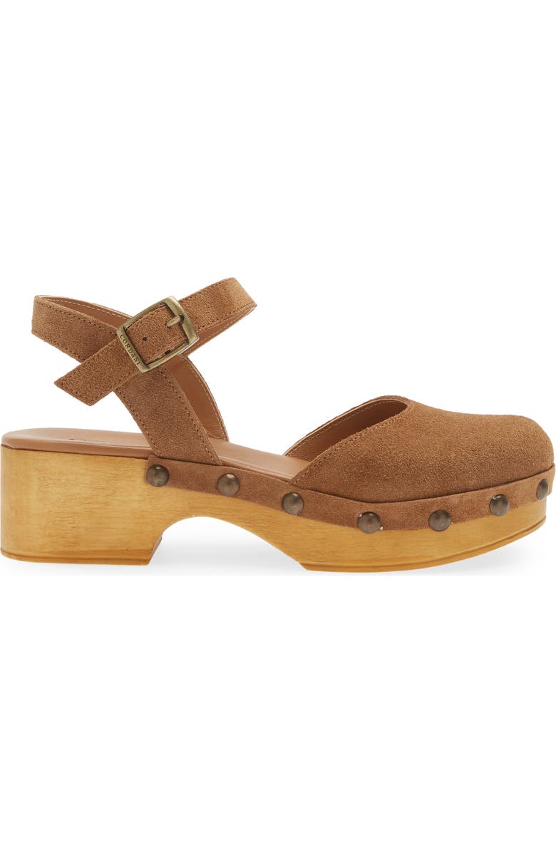 Cordani Winston Ankle Strap Platform Clog, Alternate, color, Crosta Clove