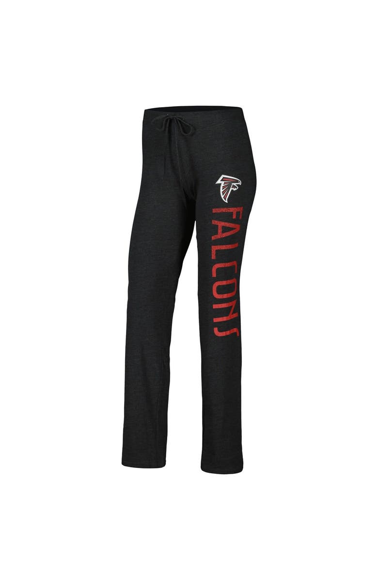 CONCEPTS SPORT Women's Concepts Sport Black/Red Atlanta Falcons Muscle Tank Top & Pants Lounge Set, Alternate, color, 