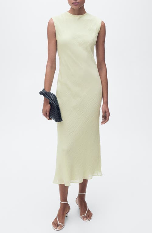 Shop Mango Crinkle Midi Dress