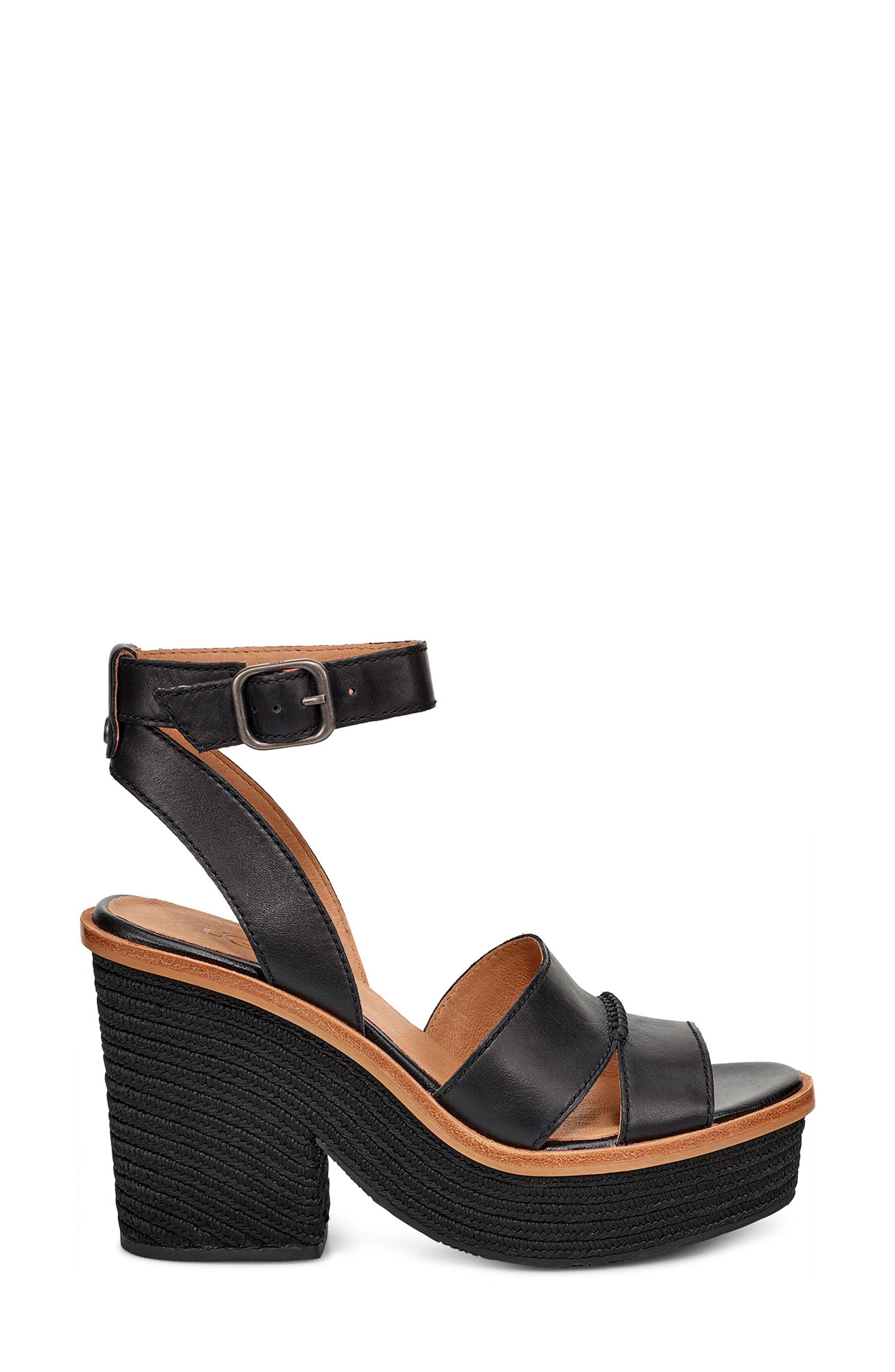 UGG<sup>®</sup> Carine Platform Sandal, Alternate, color, 