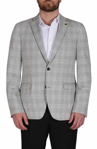 CRICKETEER Plaid Knit Sport Coat